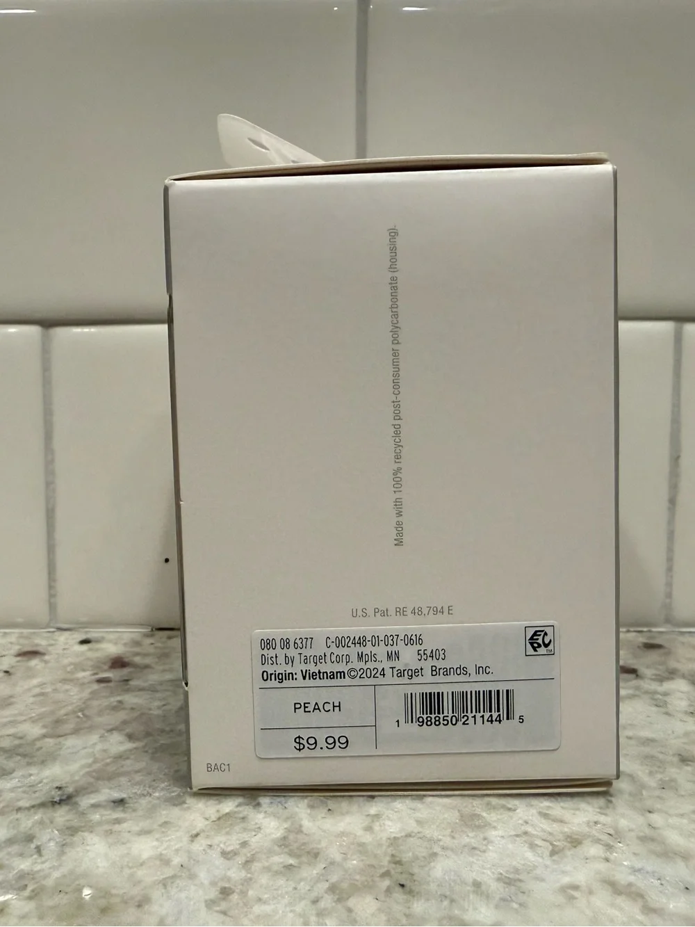 3/$15* heyday Dual-Port Wall Charger in Warm Peach NWT